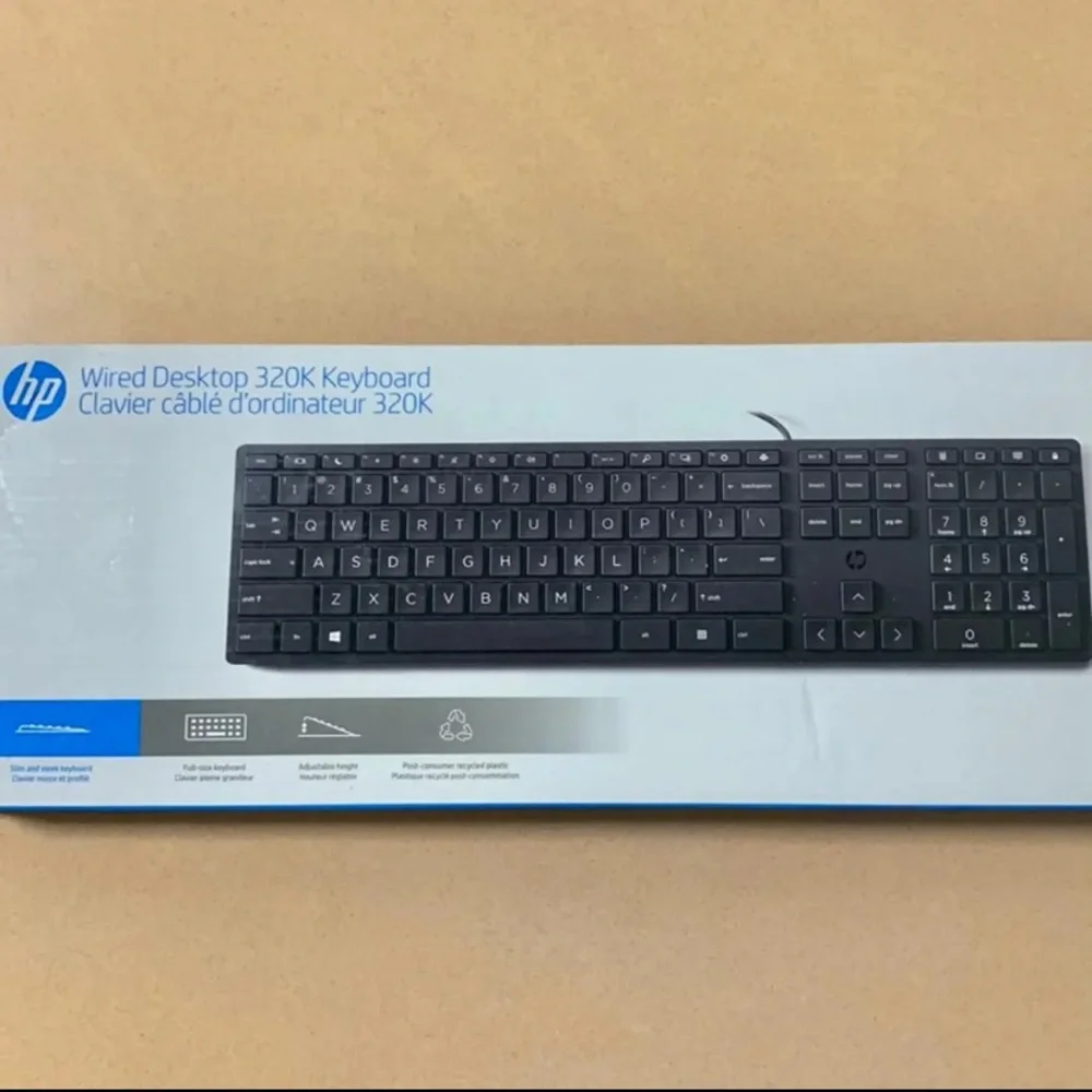 HP Wired Desktop 320K Keyboard